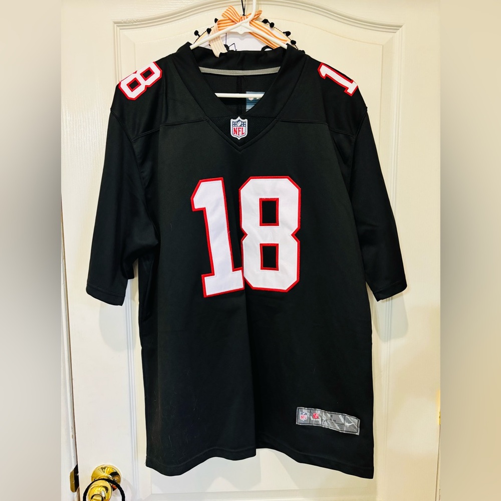 NFL Falcons Jersey with Gray Accents